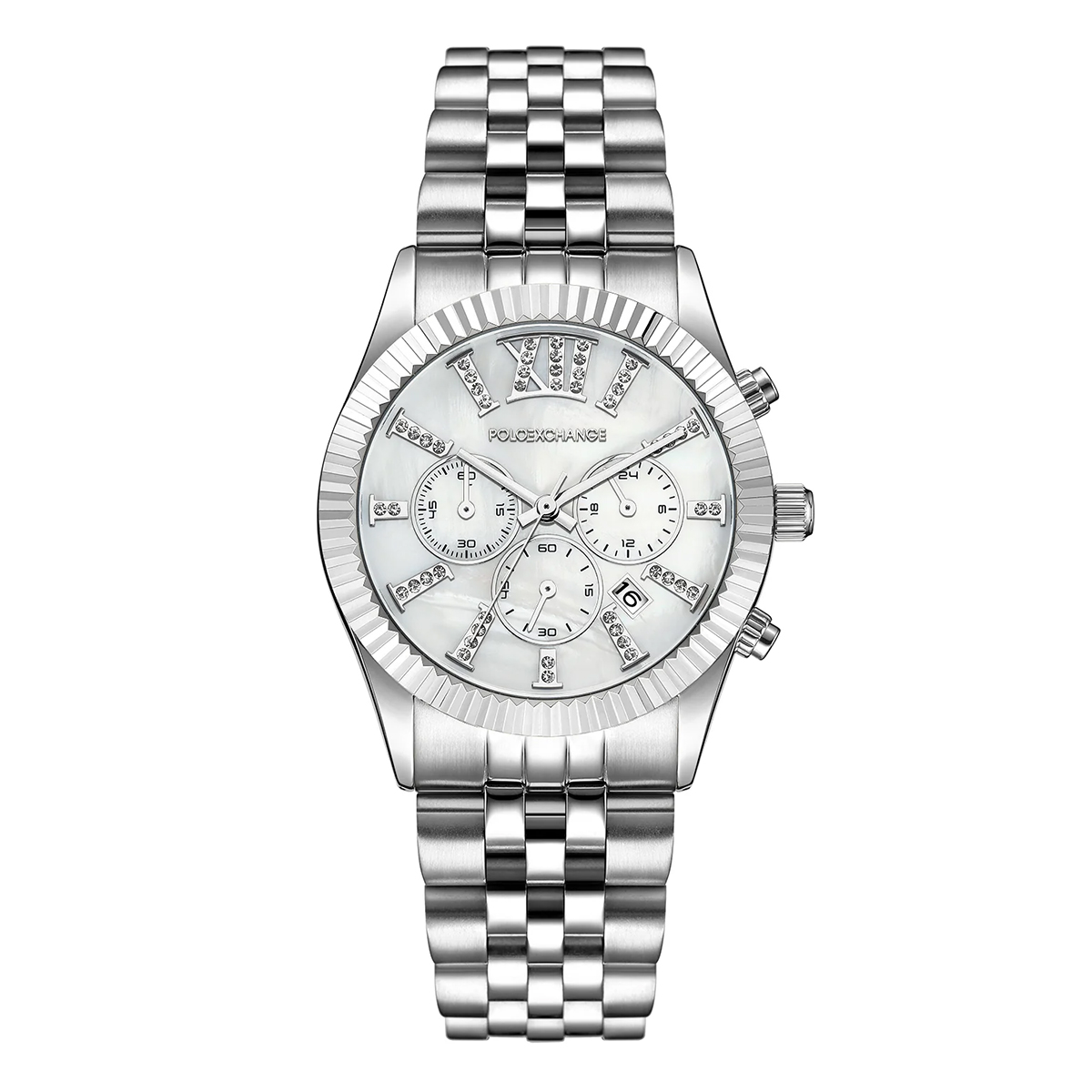 MONTRE POLOEXCHANGE FEMME M.FONCTION ACIER